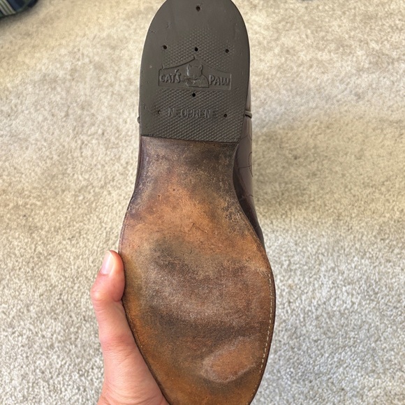 Custom Men's Brown Leather Western Boots - Picture 3 of 10